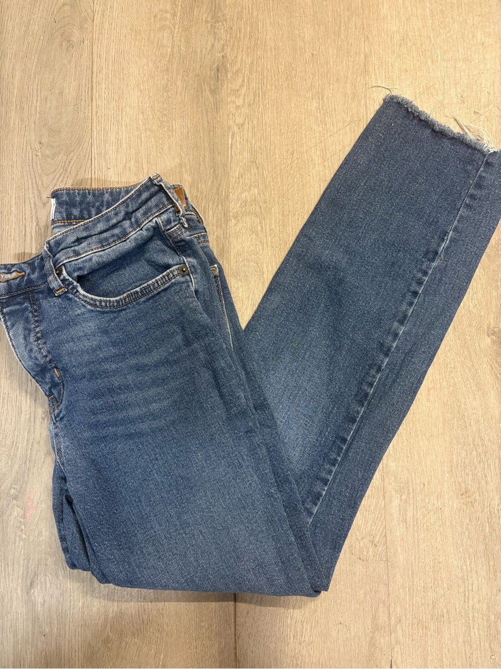Crown & Ivy High-Rise Blue Women's Jeans